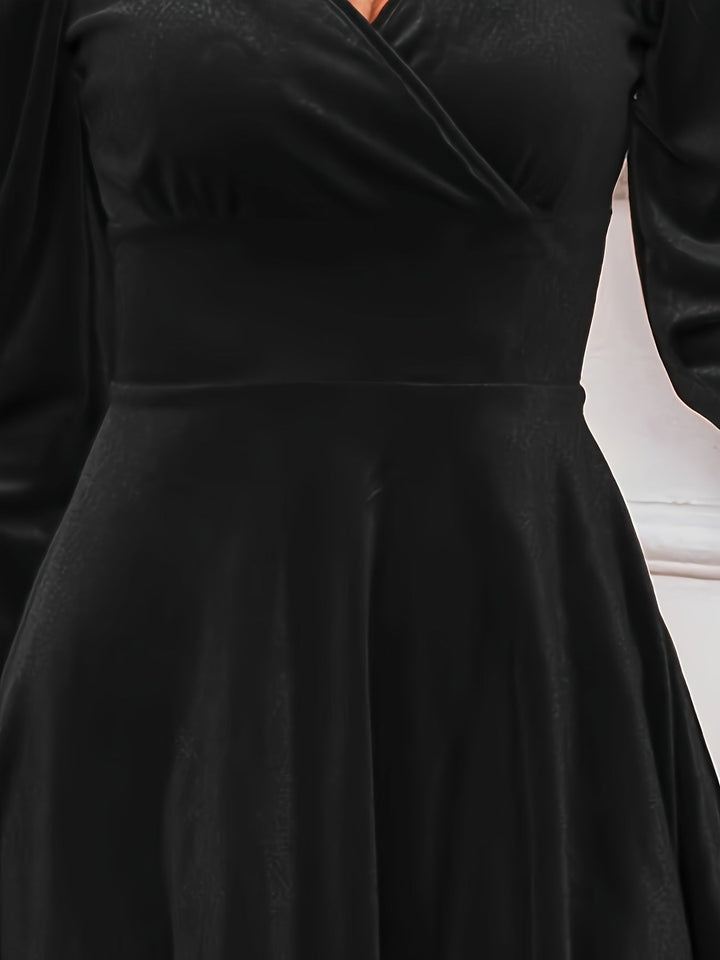 June - Velvet Skater Dress