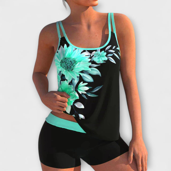 Coralia | Tropical Bloom Tankini