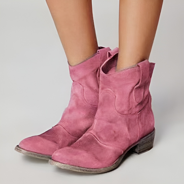 Alessia – Suede Ankle Boots