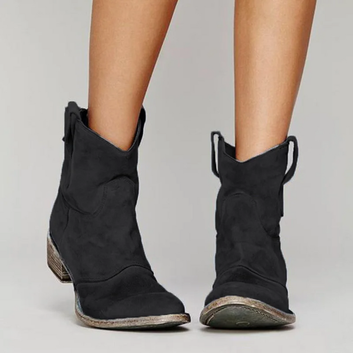 Mia® | Chic Suede Ankle Boots