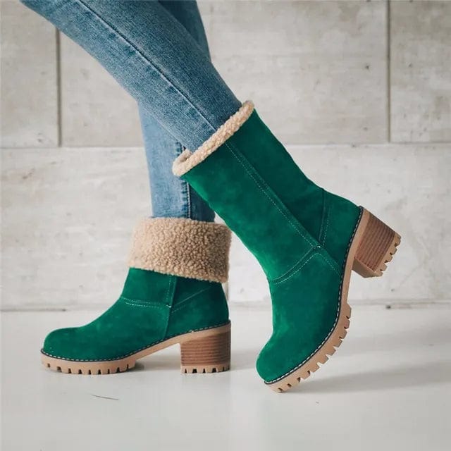 Mia® | Mid-Calf Wool Boots