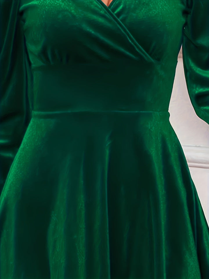 June - Velvet Skater Dress