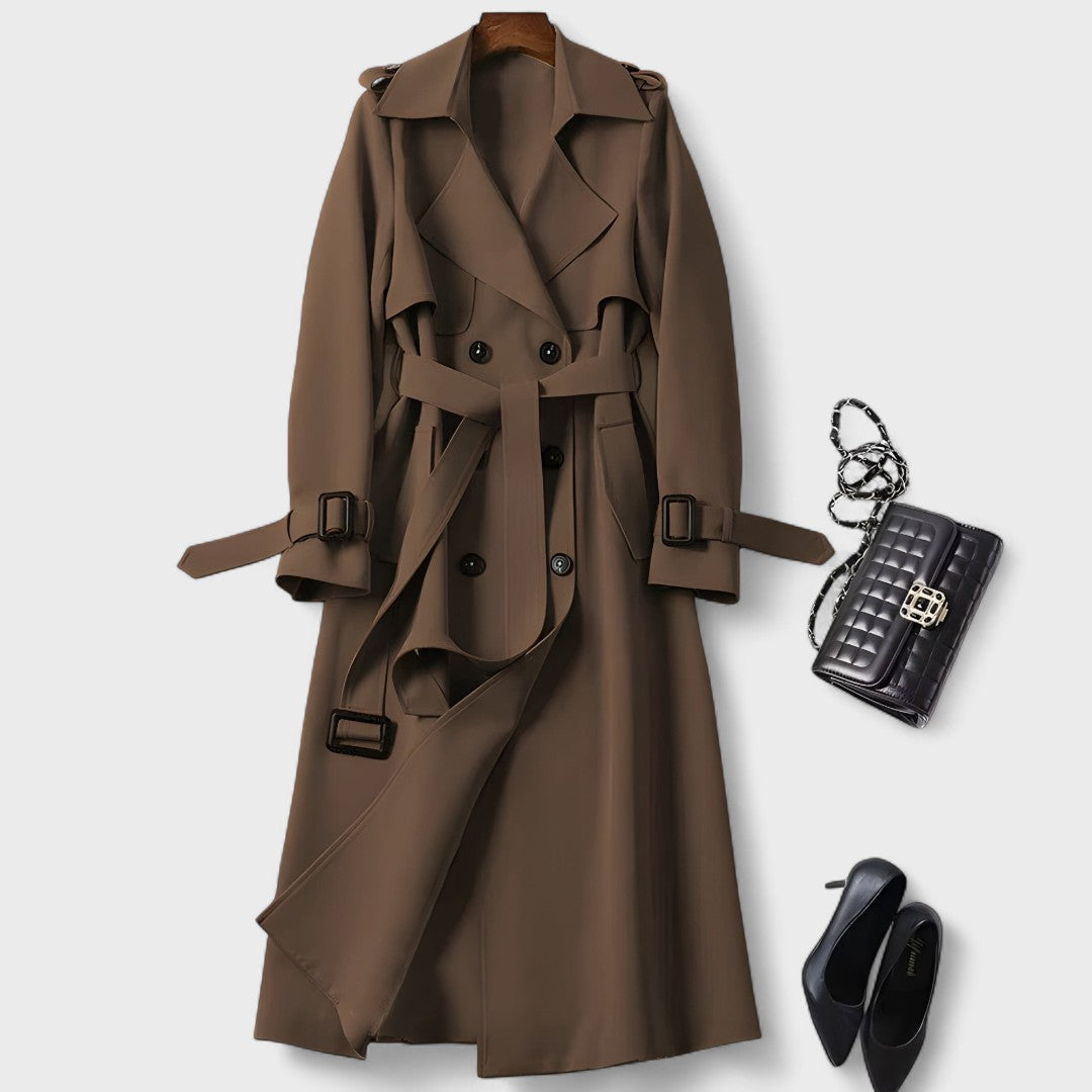 Vespera - Elegant and Refined Trench Coat