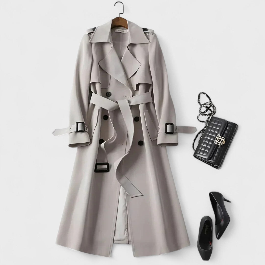 Vespera - Elegant and Refined Trench Coat