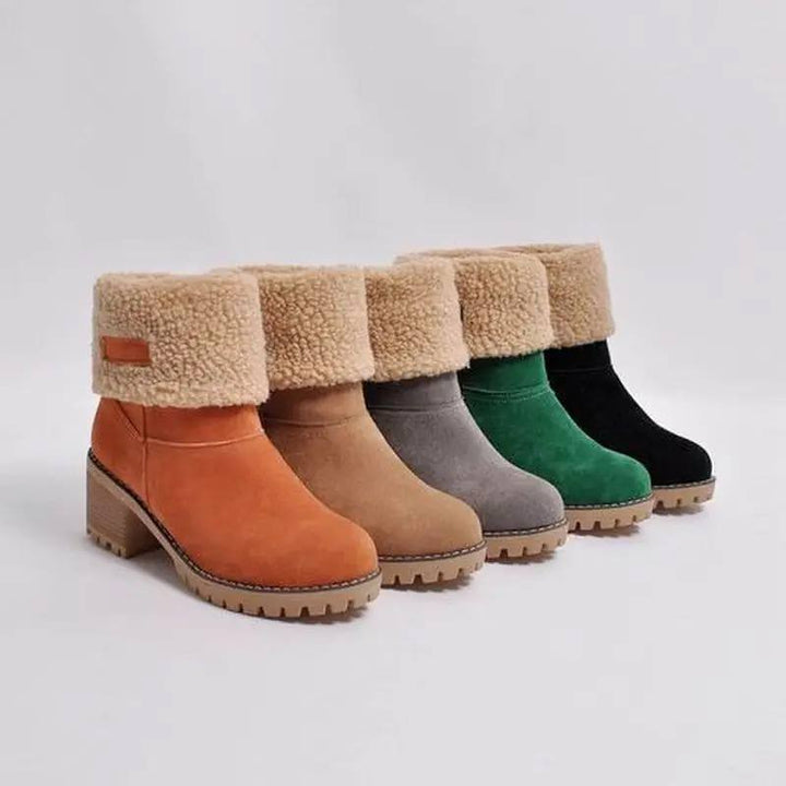 Mia® | Mid-Calf Wool Boots